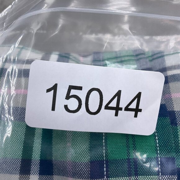 Ralph Lauren Shirt Men Large Green Pink Plaid Classic Fit OCBD Classic Preppy - Picture 12 of 12